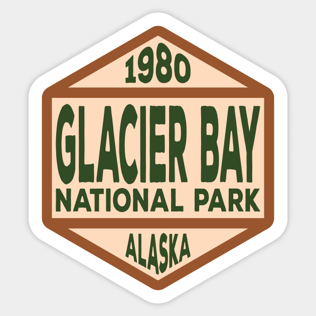 Glacier Bay National Park & National Preserve badge Sticker by nylebuss